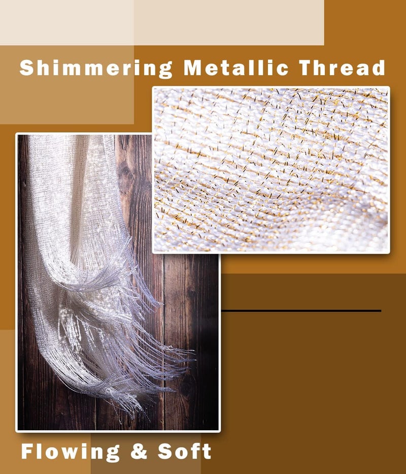 KUNINDOME Sparkling Metallic Shawls and Wraps with Buckle,for Evening Dresses Party Wedding Bride Bridesmaid - Image 4